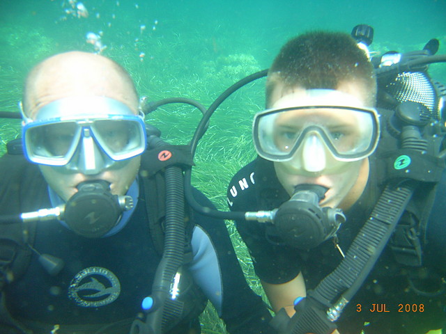 Underwater