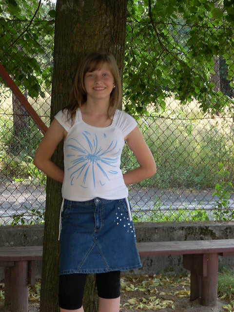 fotka przy drzewku:P
