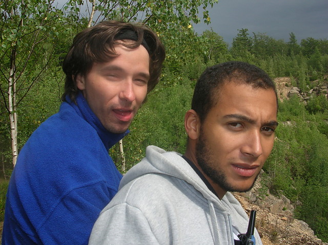 mike and myself 