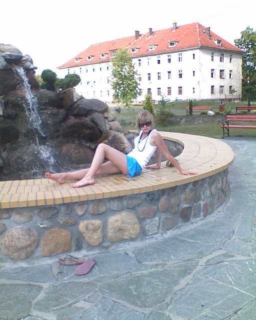 Na fontannie
