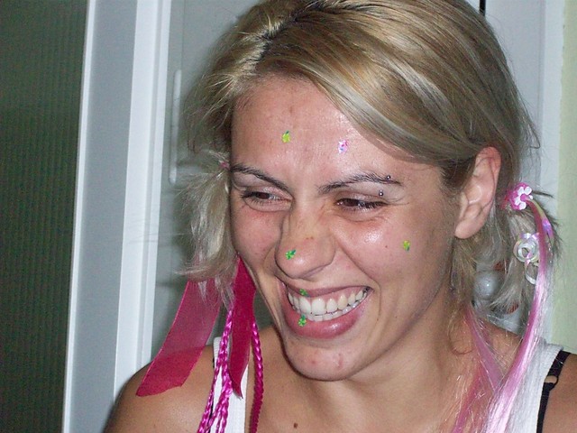 sylwia po wyjsciu od fryzjera...