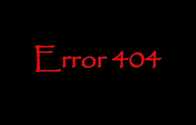 error 404