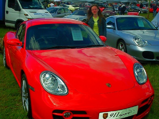 Near Porshe and how this my car!