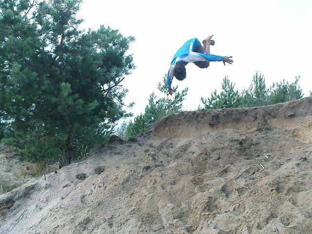 Diving Front Flip