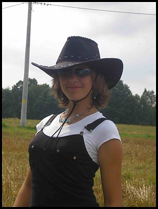 Ale kowbojka! :D