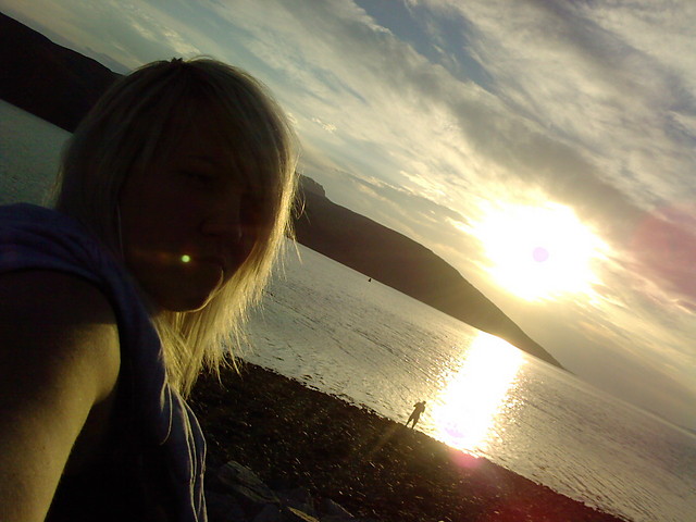 Sunset in Ullapool...