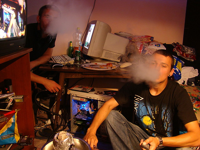 Wieczor = Shisha xD