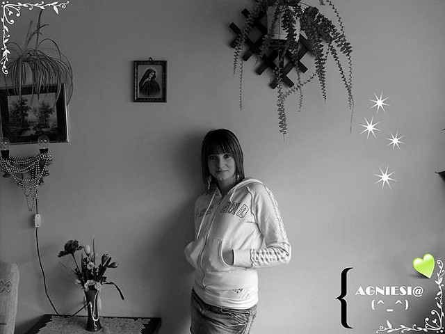 Agusi@ podczas sesji w new hair
