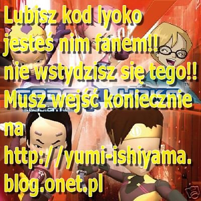 paczka KOD  LYOKO