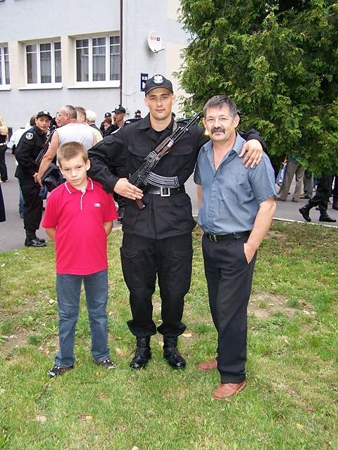 z kuzynem i wujkiem