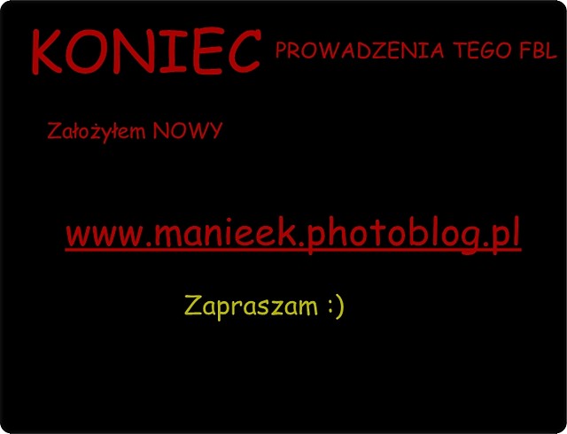 KONIEC