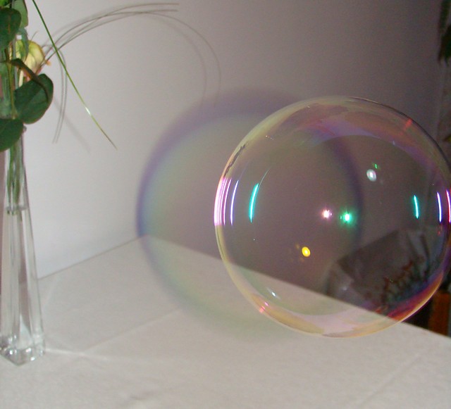 ...soap bubble...