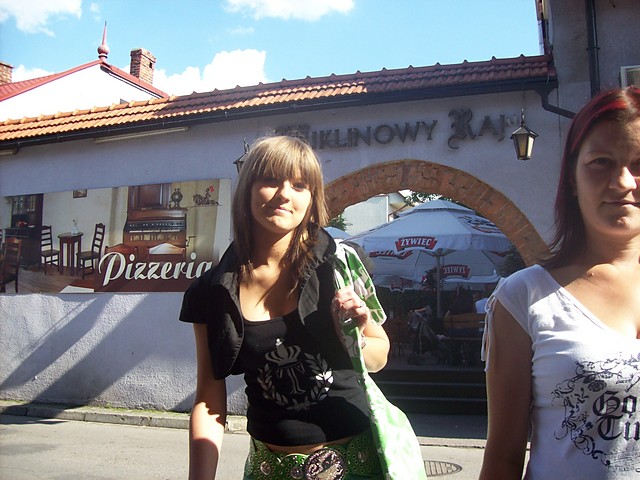 Na wakacjach:*