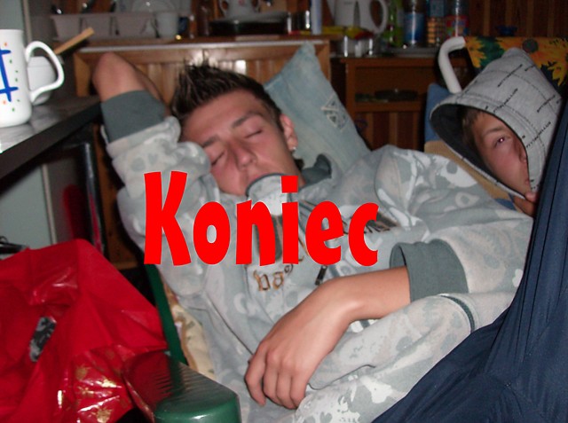 KONIEC