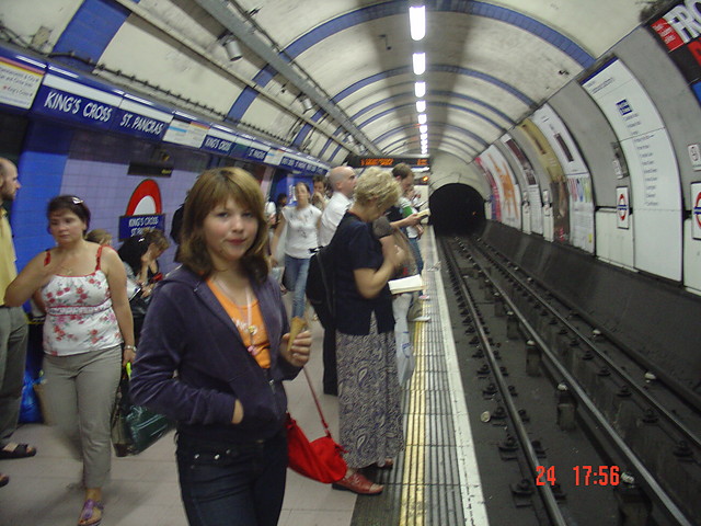 ja na stacji king's cross