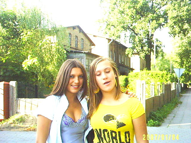 Sobotni spacerek z Aga;)