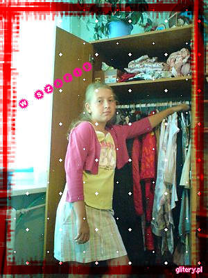 W szafie u koleanki...lol