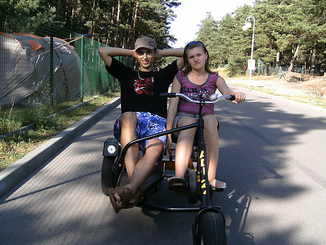 Motorower o mocy jednej kobiety 