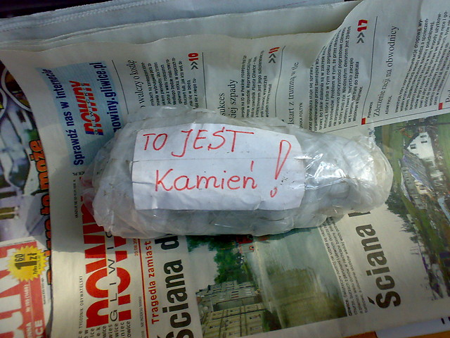 To jest kamien !