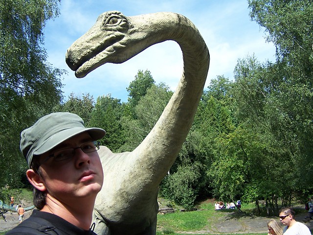 Dwa dinozaury...