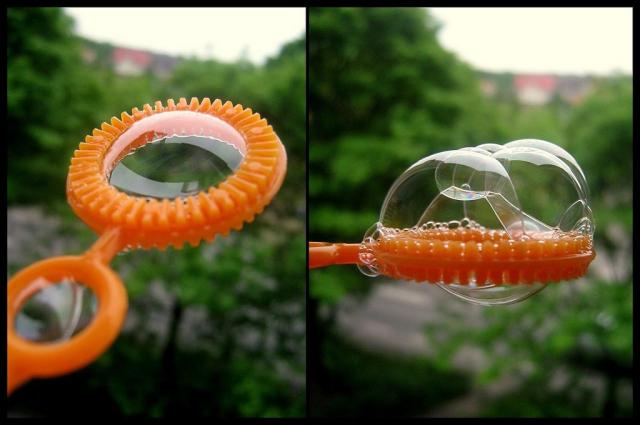 Bubbles.