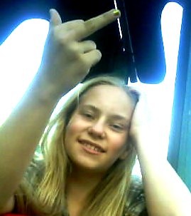 Na placu zabaw. Fotka nr. 2 :P
