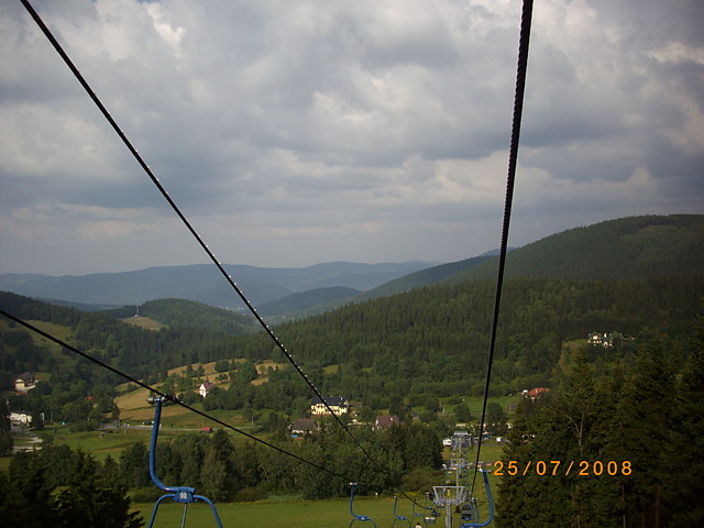 widok z wyciagu