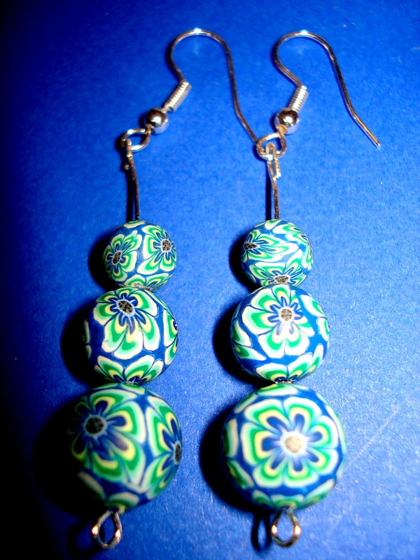 niebieskie fimo