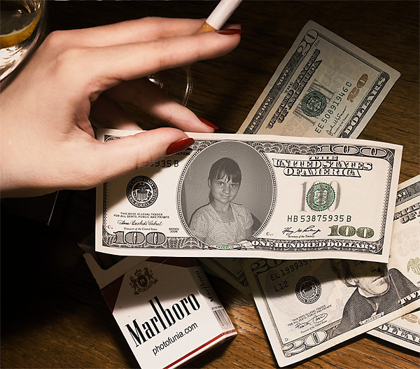 Zdjcie na banknocie