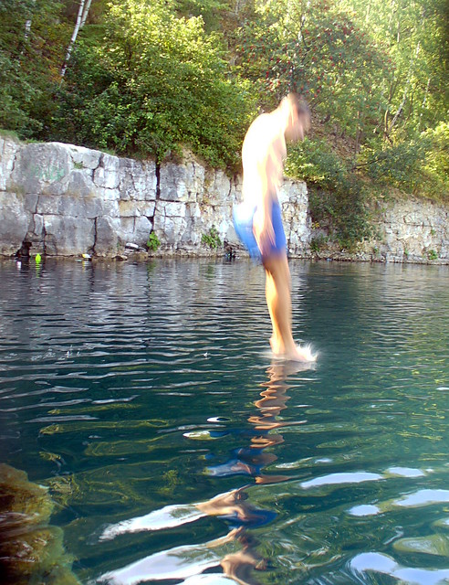 Stojc na wodzie