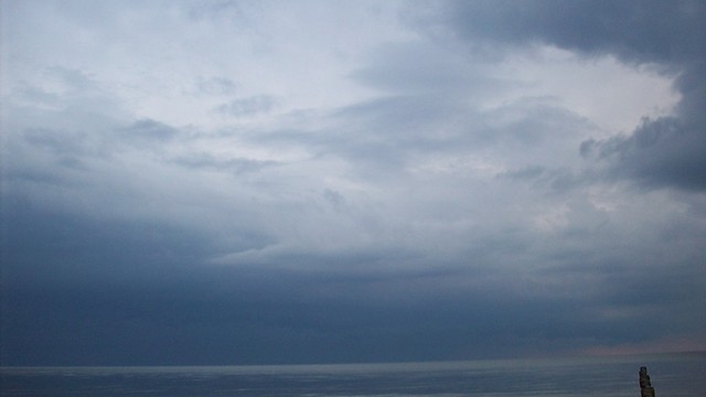 before the rain...