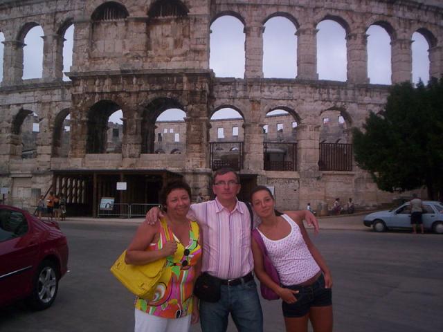 z Rodzicami w koloseum;)