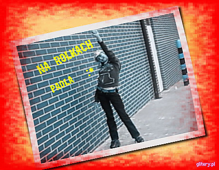 na rolkach