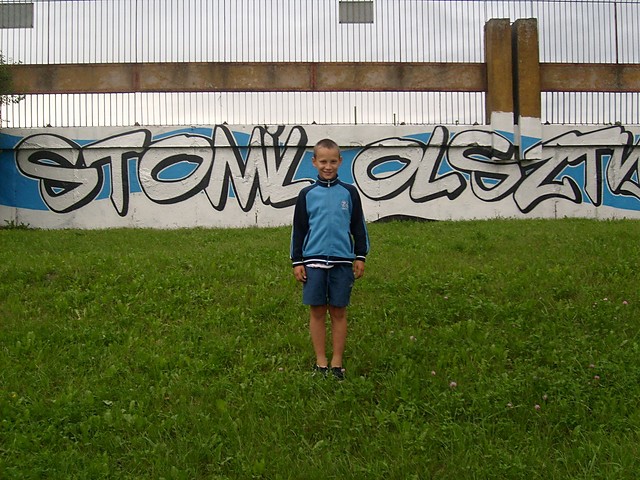 ja przy grafiti STOMIL OLSZTYN !