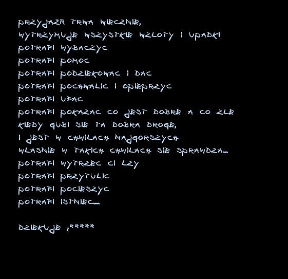 Kocham Ci Anitko...:*