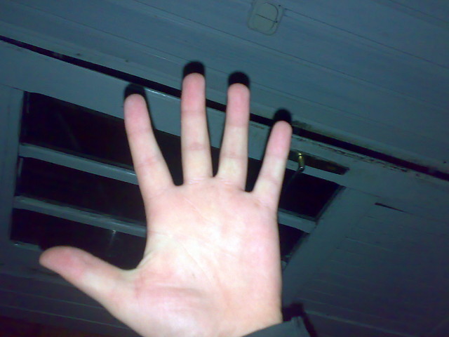 Meine  Hand xD