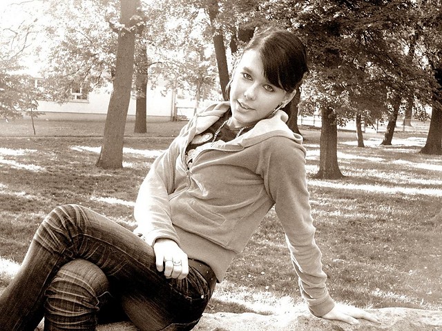 sesyjka w parku...:P