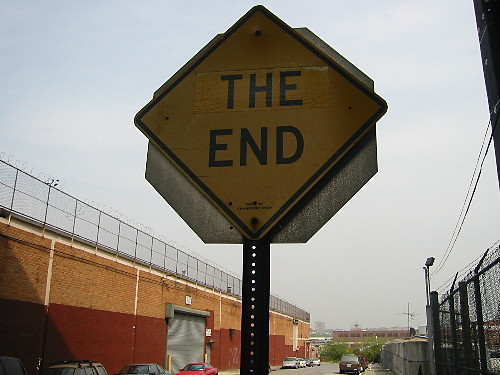 the end
