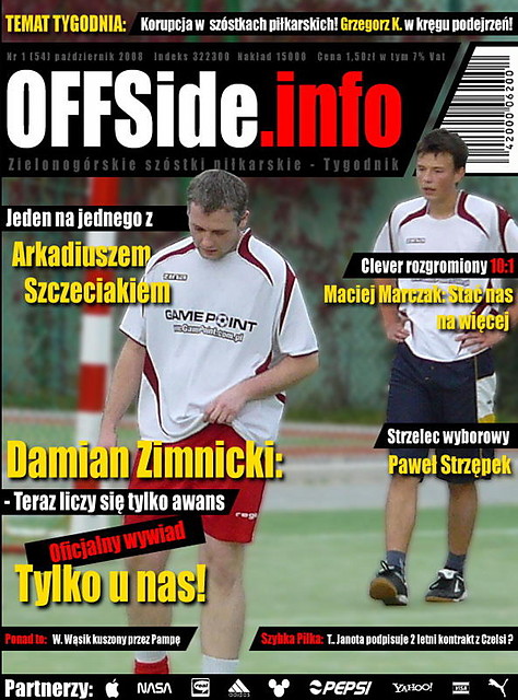 Na pierwszej stronie