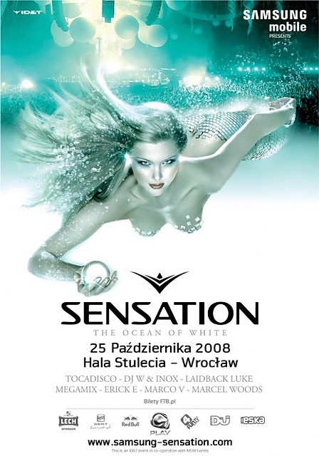 Sensation White 2008 coming