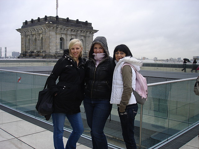 juz w Berlinie... przy kopule:D