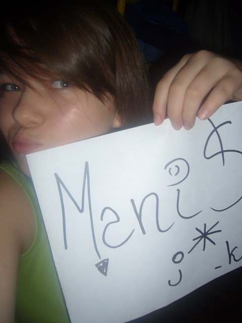 for Mani ; **