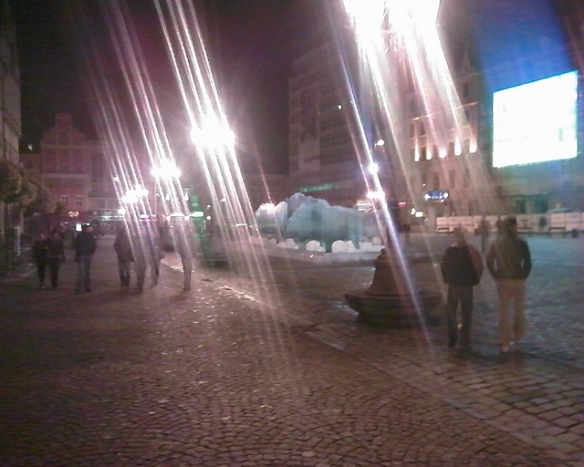 rynek noca