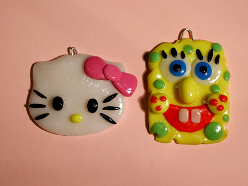 Hello Kitty & SpongeBob.