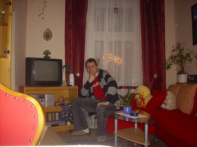 en la casa