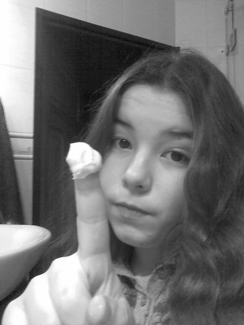 finger on the...