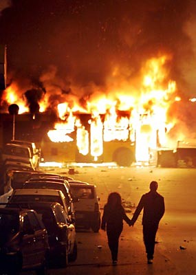 streets on fire