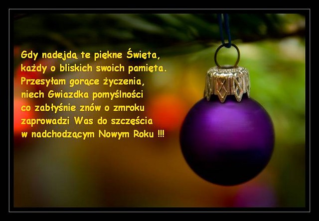 Wesoych :)