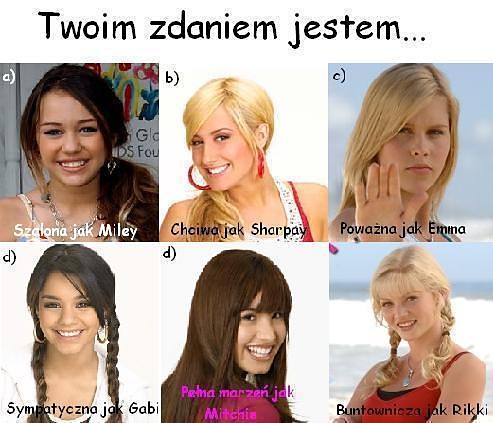 Twoim zdaniem jaka jestem?