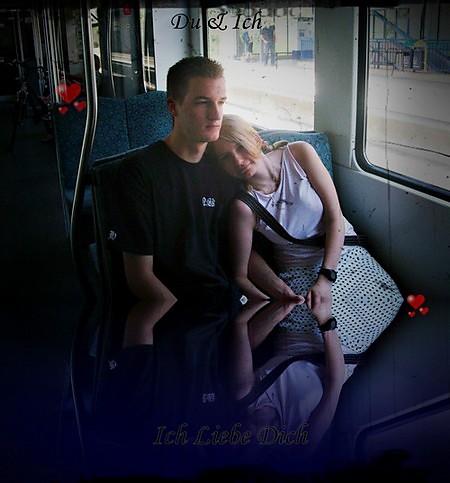 ty i ja, kocham cie misiek;*